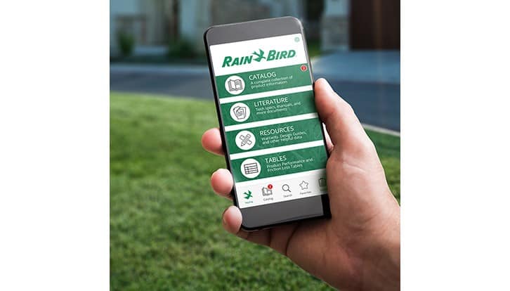 Rain Bird launches free app for landscape irrigation professionals